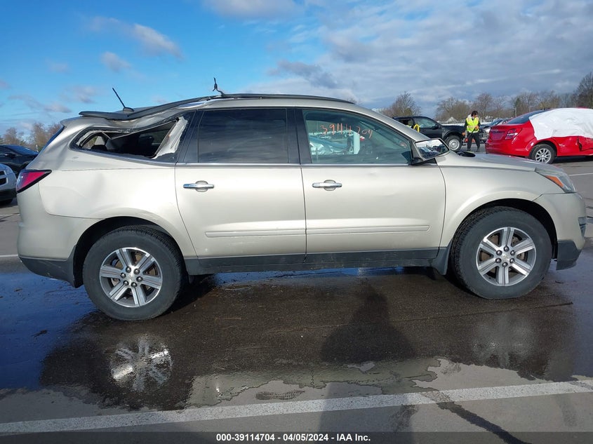 2015 CHEVROLET TRAVERSE 2LT - 1GNKRHKD2FJ387447