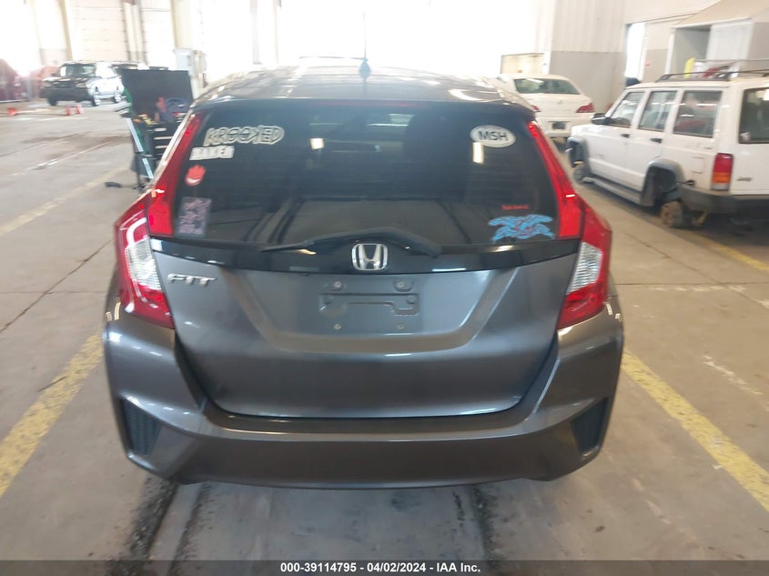 2016 HONDA FIT LX - JHMGK5H58GX031602