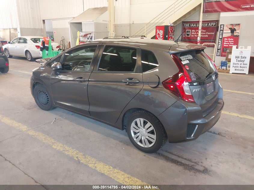 2016 HONDA FIT LX - JHMGK5H58GX031602