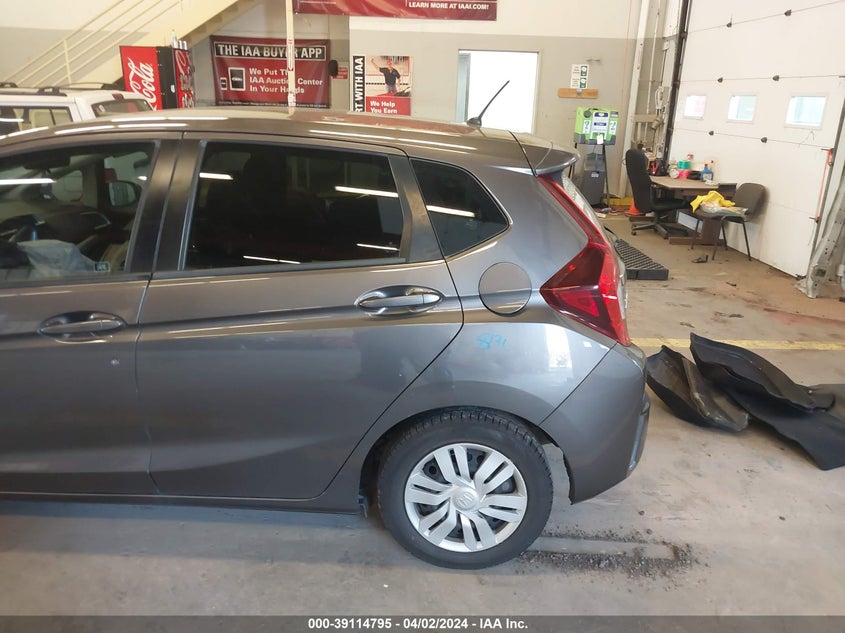 2016 HONDA FIT LX - JHMGK5H58GX031602