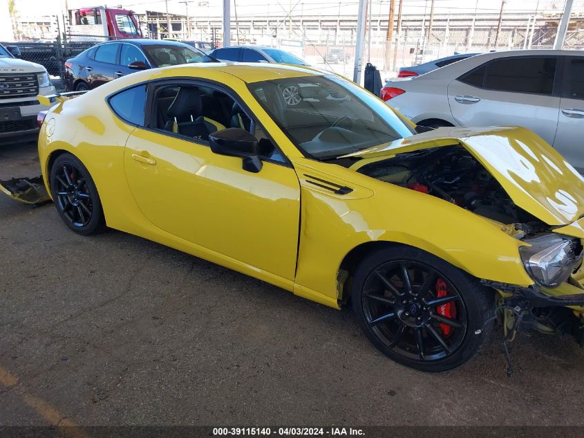 JF1ZCAC17H9601542 2017 Subaru Brz Series. Yellow