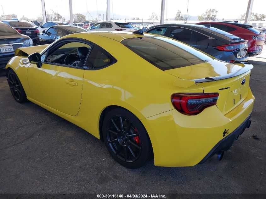 JF1ZCAC17H9601542 2017 Subaru Brz Series. Yellow