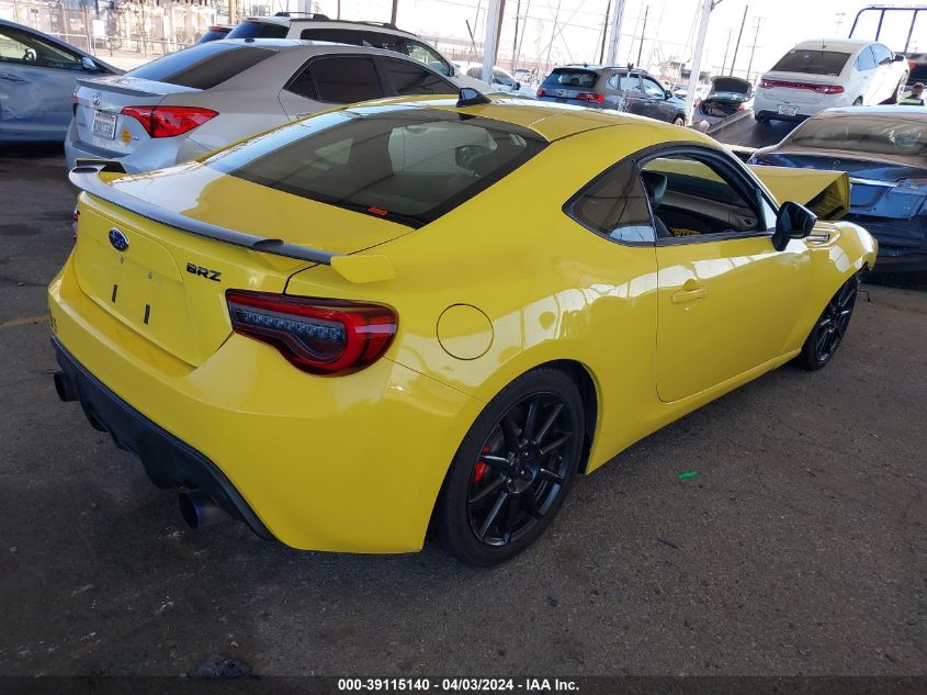 JF1ZCAC17H9601542 2017 Subaru Brz Series. Yellow