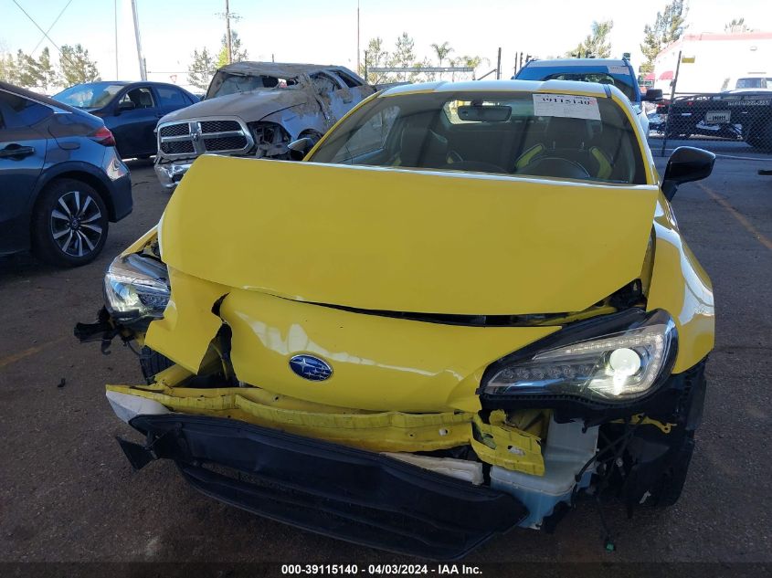 JF1ZCAC17H9601542 2017 Subaru Brz Series. Yellow