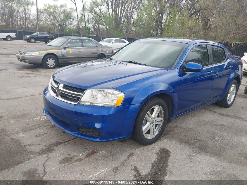 2012 Dodge Avenger Sxt VIN: 1C3CDZCB4CN159571 Lot: 39115149