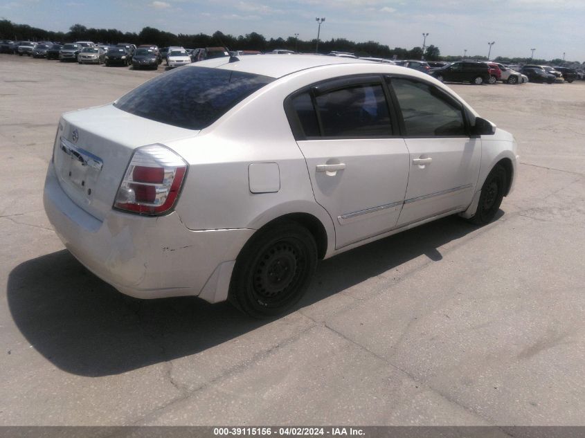 3N1AB6AP4AL674639 | 2010 NISSAN SENTRA