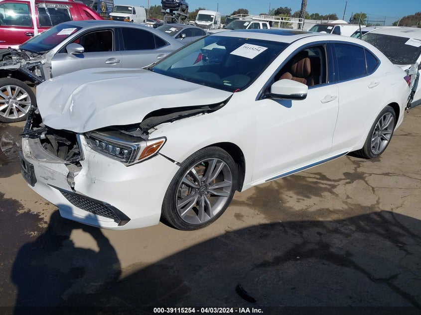 2019 Acura Tlx Tech Pkg VIN: 19UUB2F48KA007357 Lot: 39115254