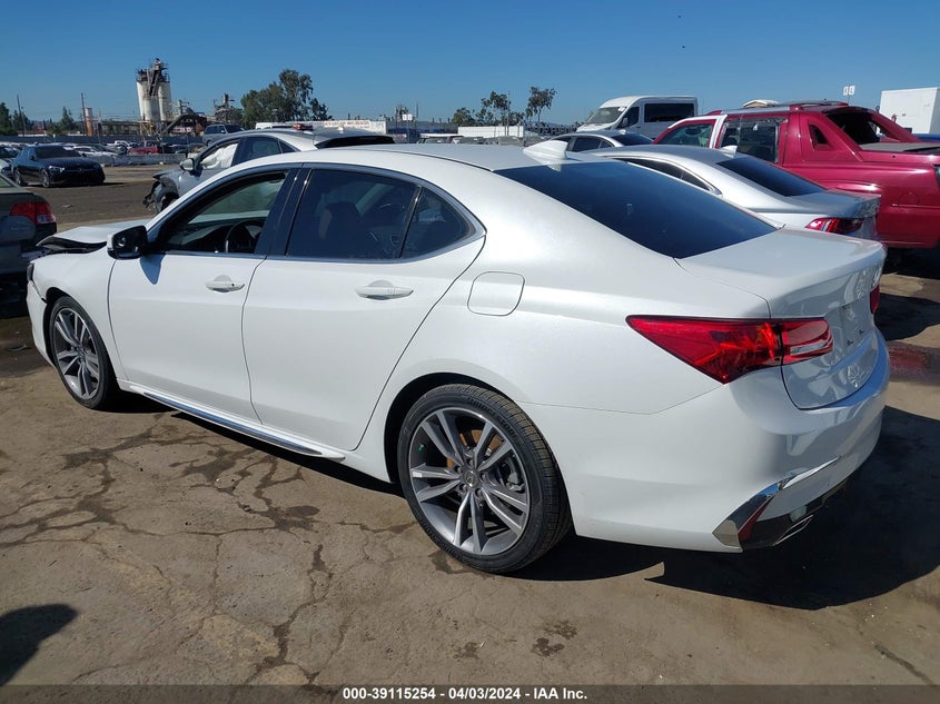2019 Acura Tlx Tech Pkg VIN: 19UUB2F48KA007357 Lot: 39115254