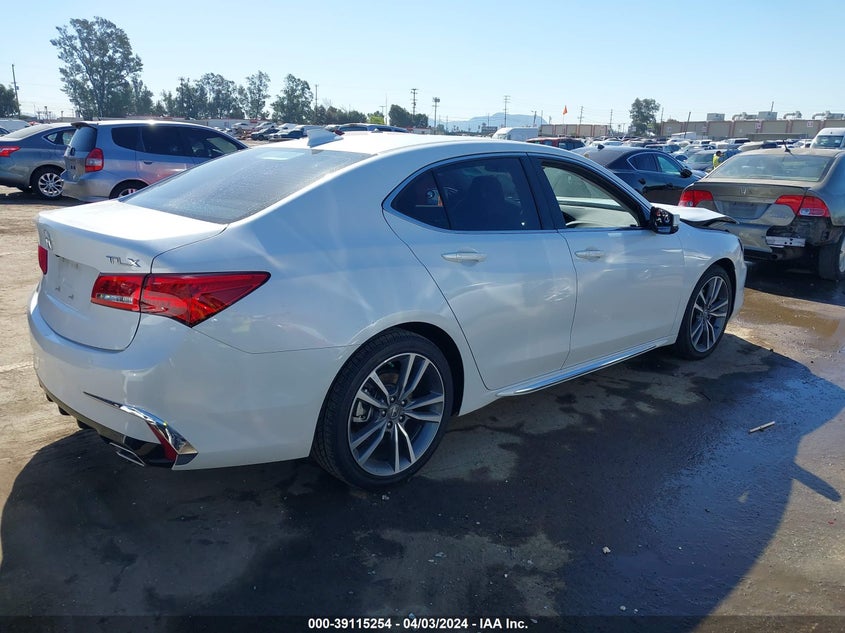 2019 Acura Tlx Tech Pkg VIN: 19UUB2F48KA007357 Lot: 39115254