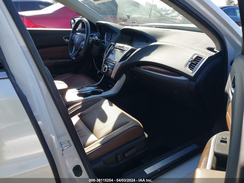 2019 Acura Tlx Tech Pkg VIN: 19UUB2F48KA007357 Lot: 39115254