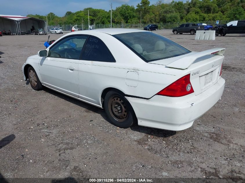 1HGEM22915L001411 | 2005 HONDA CIVIC