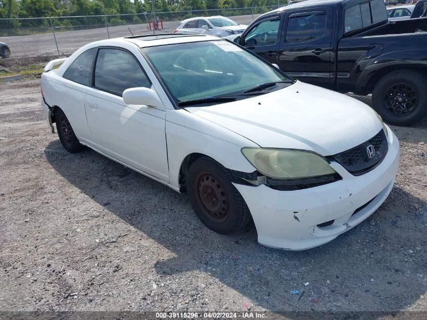 1HGEM22915L001411 | 2005 HONDA CIVIC