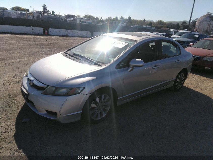 2010 Honda Civic Ex-L VIN: 19XFA1F91AE028899 Lot: 39115347