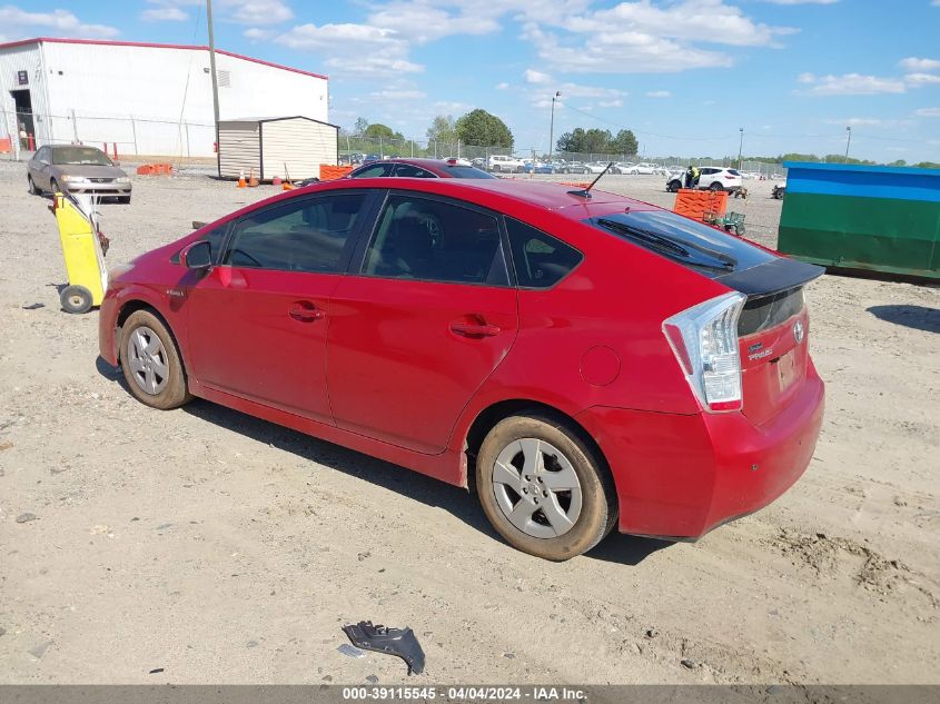 JTDKN3DU2B1381999 | 2011 TOYOTA PRIUS