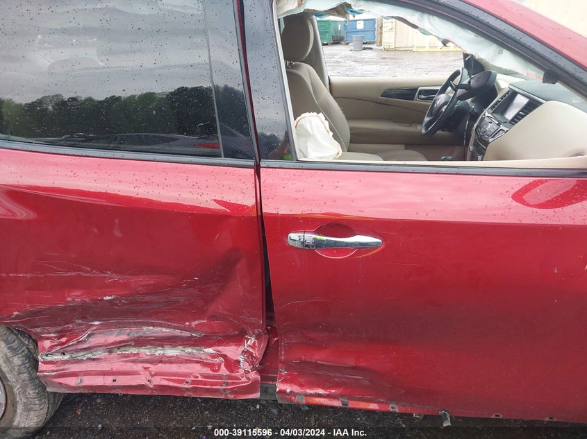 5N1DR2MN6HC689573 2017 Nissan Pathfinder Sv