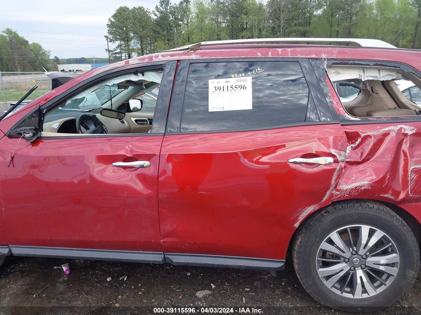 5N1DR2MN6HC689573 2017 Nissan Pathfinder Sv
