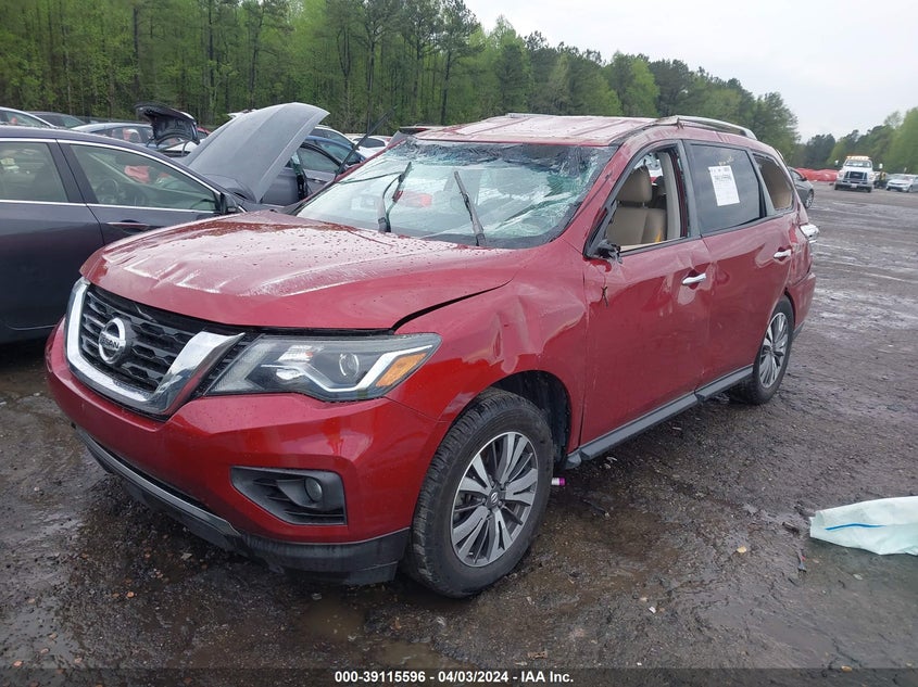 5N1DR2MN6HC689573 2017 Nissan Pathfinder Sv