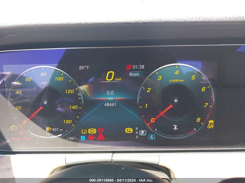 2021 MERCEDES-BENZ E 350 2.0L I-4 DI, DOHC, V(VIN: W1KZF8DB9MA969480