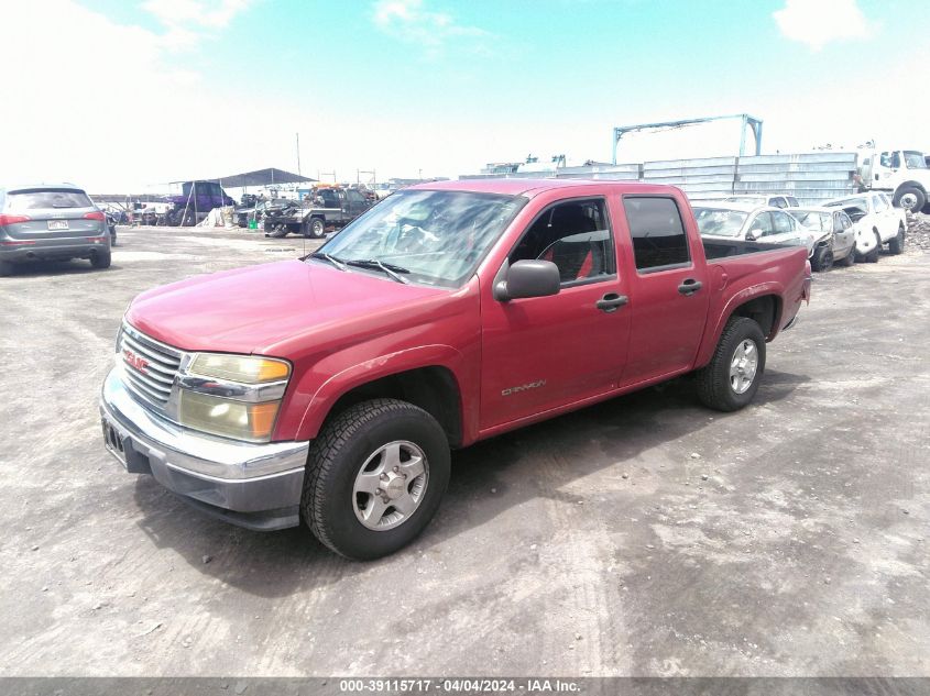 1GTDT136158278560 2005 GMC Canyon Sle