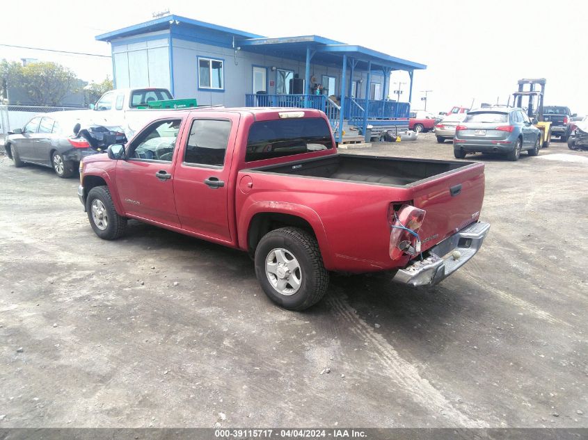 2005 GMC Canyon Sle VIN: 1GTDT136158278560 Lot: 39115717