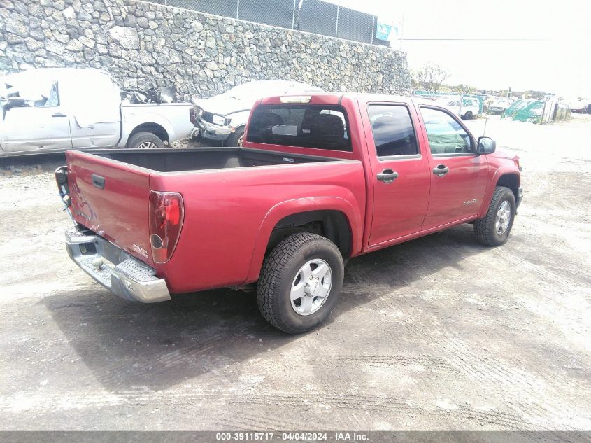 2005 GMC Canyon Sle VIN: 1GTDT136158278560 Lot: 39115717