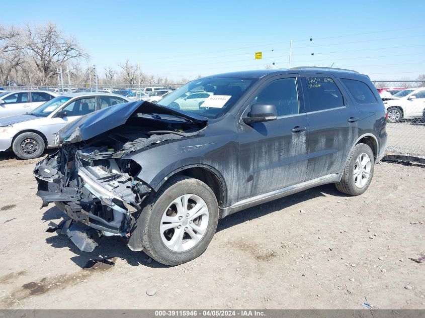 2011 Dodge Durango Crew VIN: 1D4RD4GG9BC729883 Lot: 39115946