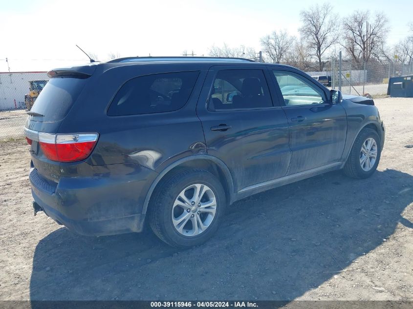 2011 Dodge Durango Crew VIN: 1D4RD4GG9BC729883 Lot: 39115946