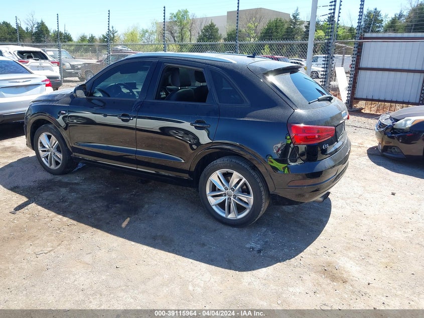 2018 Audi Q3 2.0T Sport Premium VIN: WA1BCCFS8JR019462 Lot: 39115964