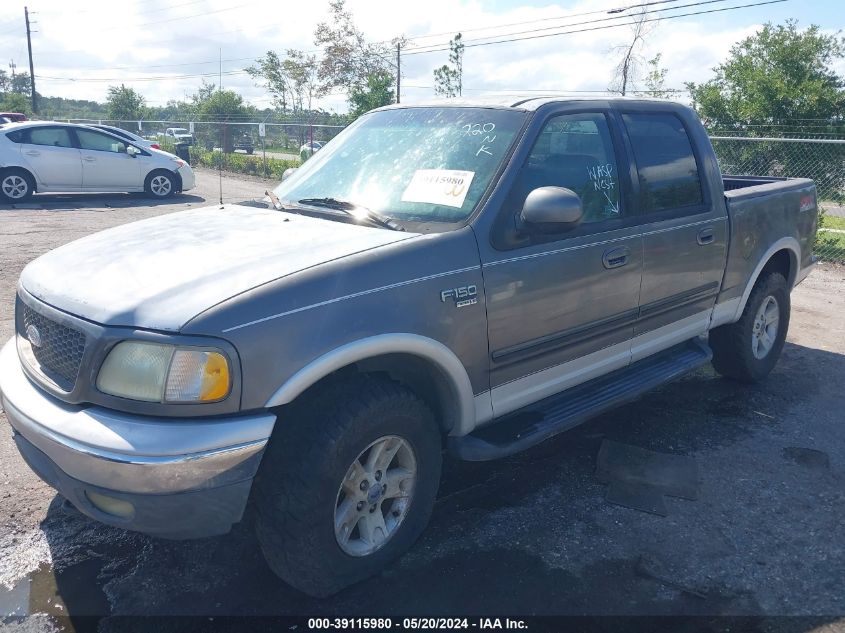 2002 Ford F-150 King Ranch/Lariat/Xlt VIN: 1FTRW08L82KD07119 Lot: 39115980