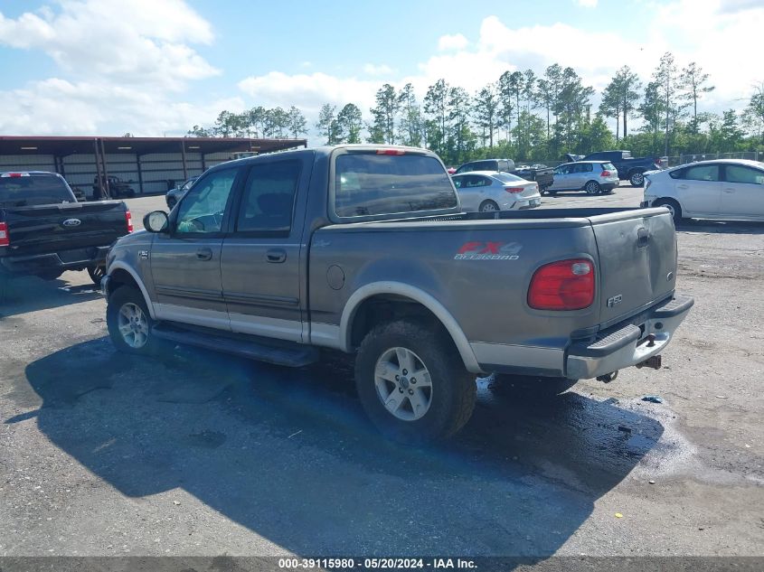 2002 Ford F-150 King Ranch/Lariat/Xlt VIN: 1FTRW08L82KD07119 Lot: 39115980