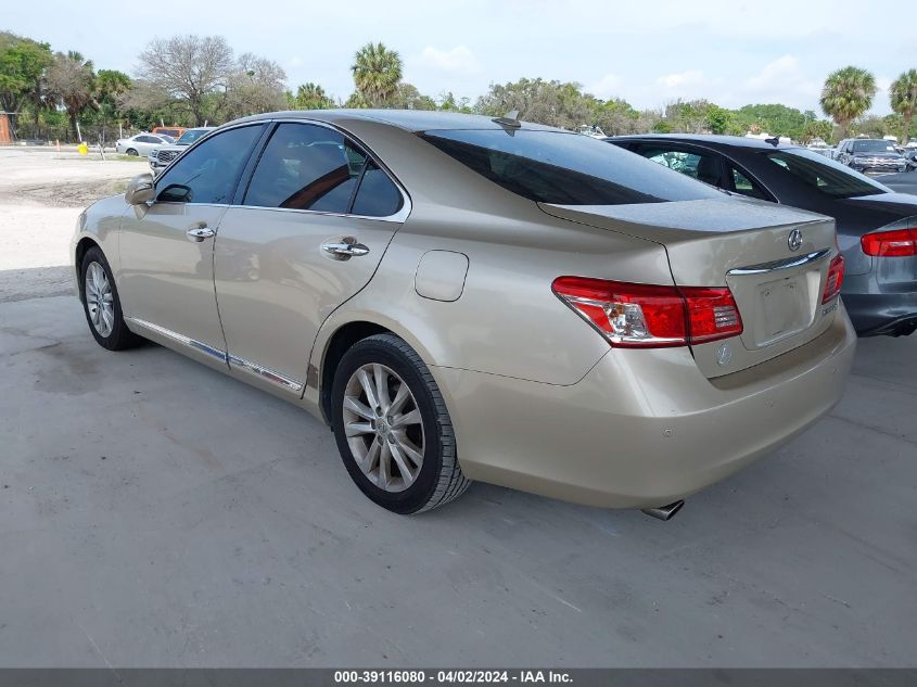 JTHBK1EG6C2474914 | 2012 LEXUS ES 350