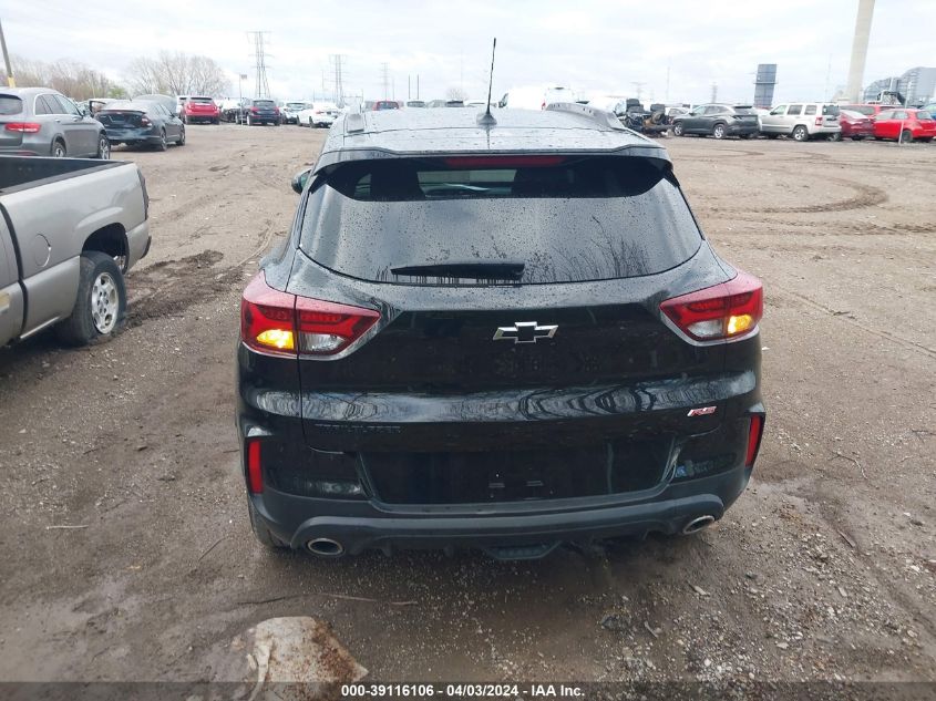 2022 Chevrolet Trailblazer Fwd Rs VIN: KL79MTSLXNB067833 Lot: 39116106