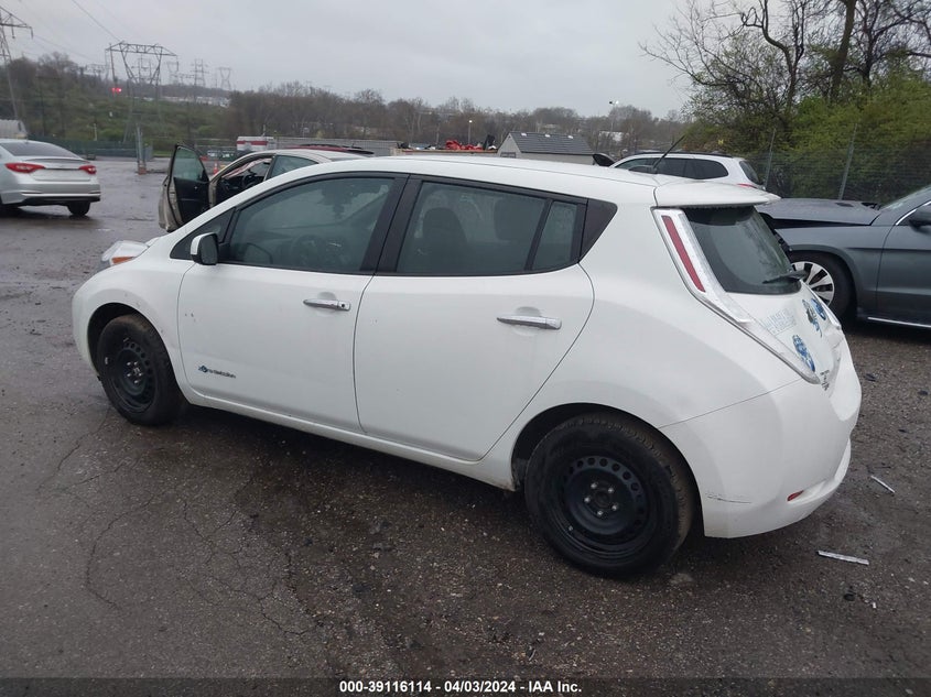 2015 Nissan Leaf S VIN: 1N4AZ0CP5FC321936 Lot: 39116114