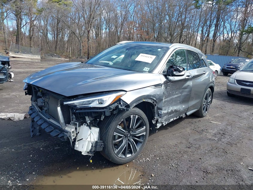 2021 Infiniti Qx50 Luxe Awd VIN: 3PCAJ5BB4MF110344 Lot: 39116136