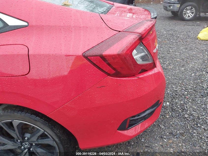 VIN 2HGFC2F80MH512533 2021 HONDA CIVIC SPORT