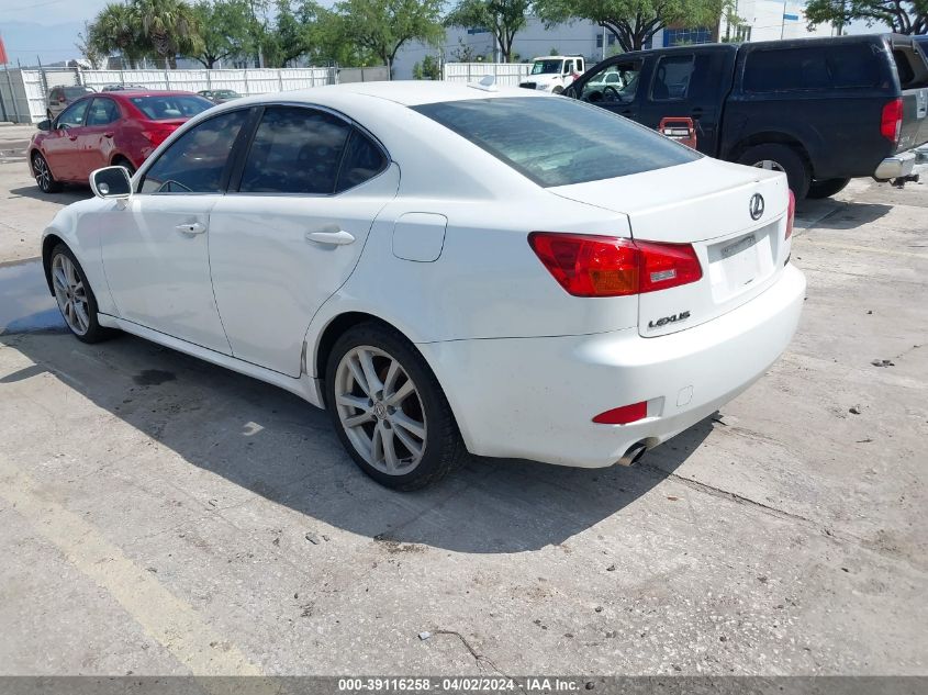 JTHBK262575049214 | 2007 LEXUS IS 250