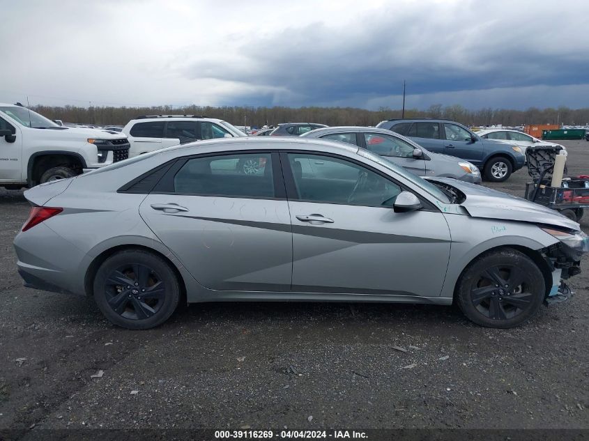 5NPLM4AG7NH071100 2022 Hyundai Elantra Sel