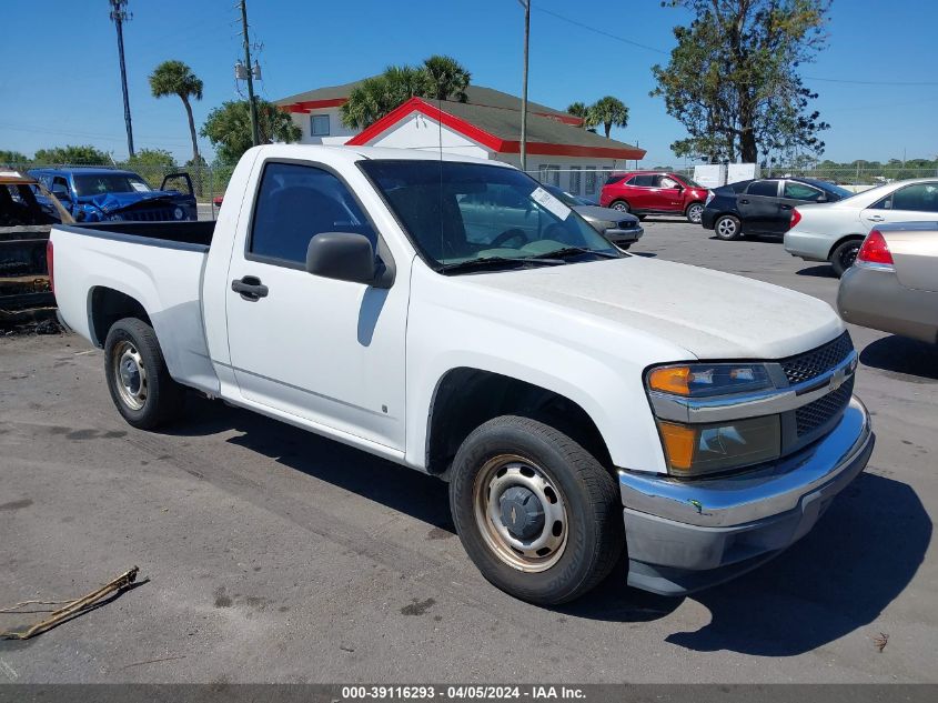 1GCCS14E078219426 | 2007 CHEVROLET COLORADO