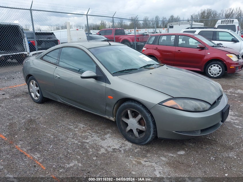 1999 Mercury Cougar V6 VIN: 1ZWFT61L7X5675458 Lot: 39116392