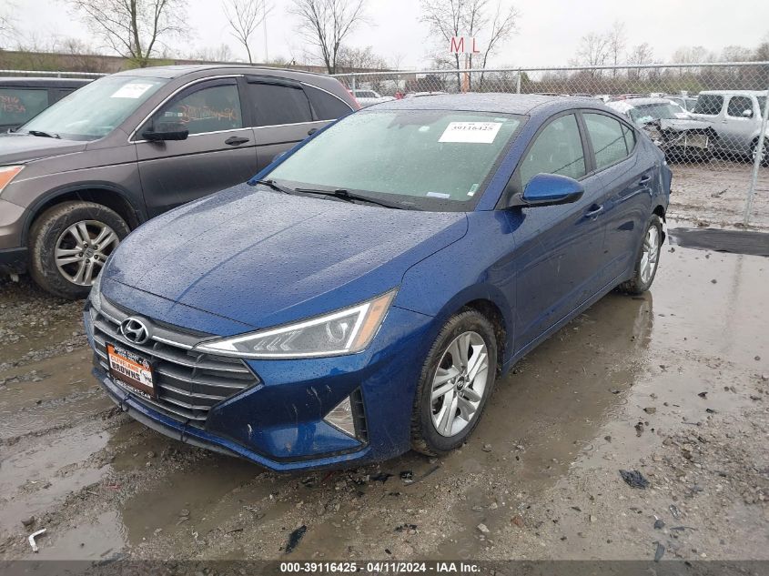 2020 Hyundai Elantra Sel VIN: 5NPD84LF6LH573140 Lot: 39116425