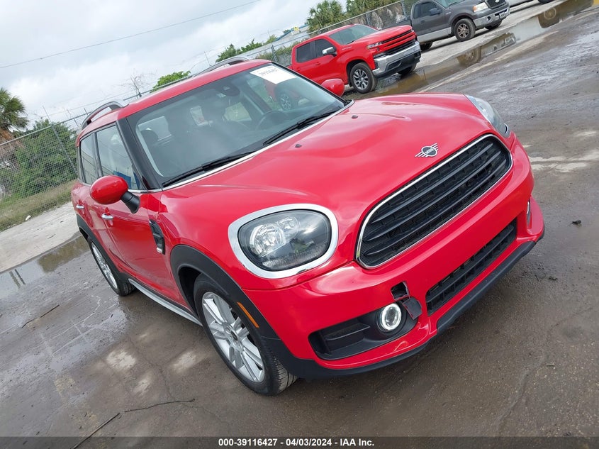 2020 Mini Countryman Cooper VIN: WMZYW3C09L3L08088 Lot: 39116427