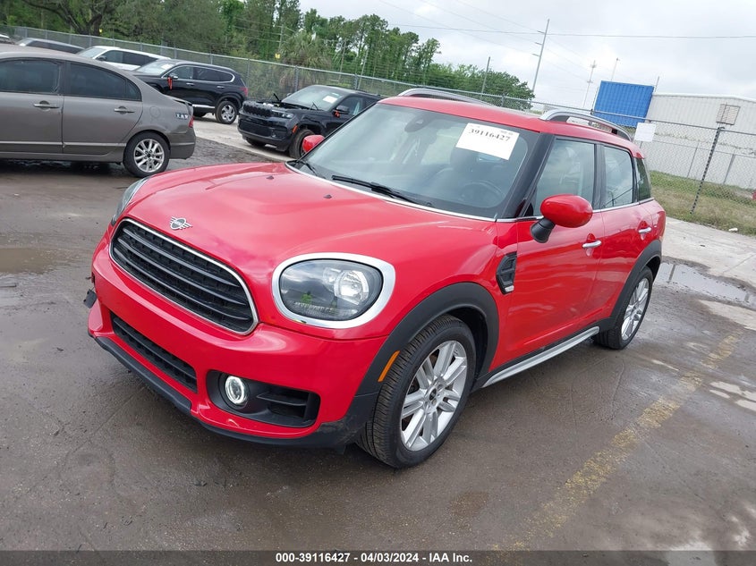 2020 Mini Countryman Cooper VIN: WMZYW3C09L3L08088 Lot: 39116427