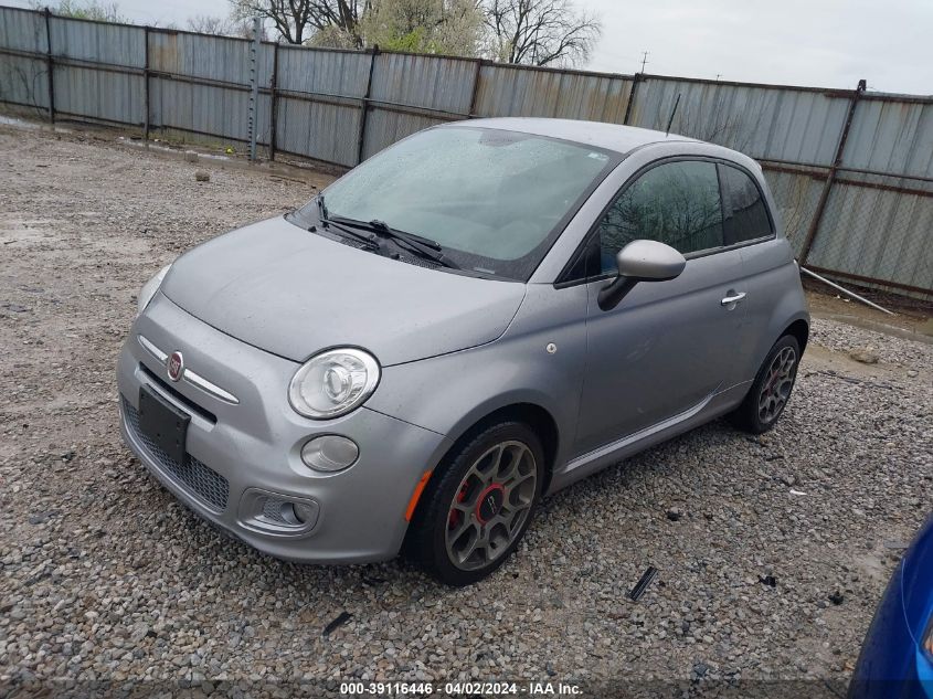 3C3CFFBR8FT663567 | 2015 FIAT 500