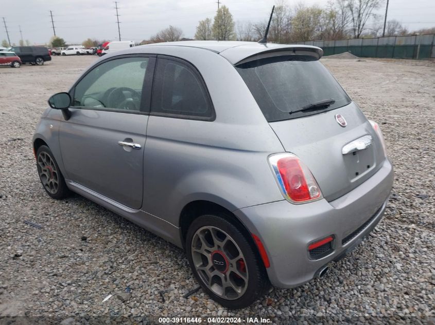 3C3CFFBR8FT663567 | 2015 FIAT 500