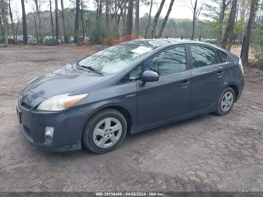 JTDKN3DU8B1384759 | 2011 TOYOTA PRIUS