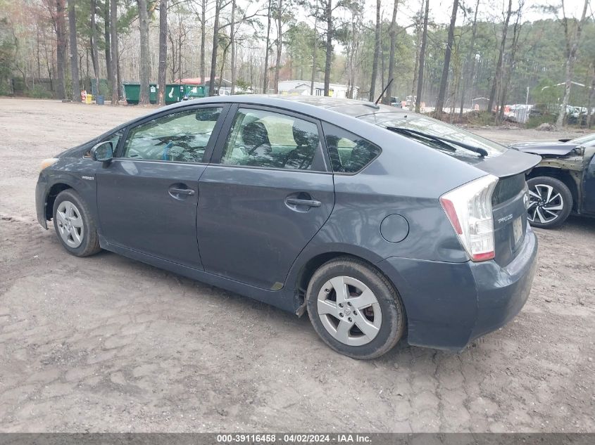 JTDKN3DU8B1384759 | 2011 TOYOTA PRIUS