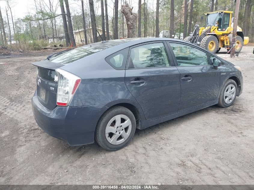 JTDKN3DU8B1384759 | 2011 TOYOTA PRIUS