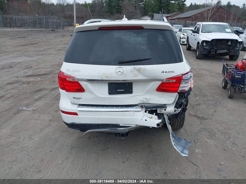 2016 MERCEDES-BENZ GL 450 4MATIC - 4JGDF6EE1GA694169