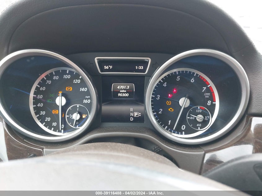 2016 MERCEDES-BENZ GL 450 4MATIC - 4JGDF6EE1GA694169