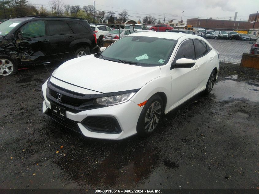 SHHFK7H3XKU413476 | 2019 HONDA CIVIC